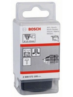 Brzostezna glava do 13 mm   1-13 mm, 1/2" - 20   BOSCH