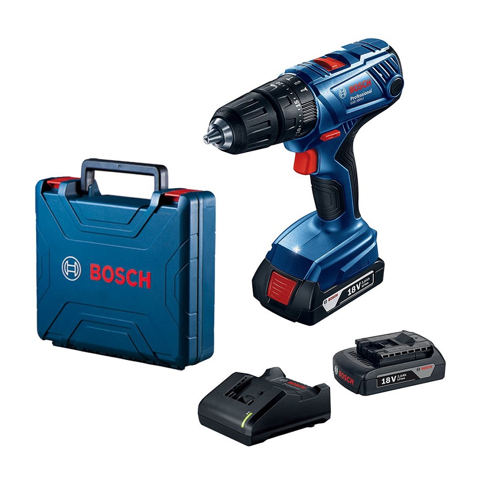 Akumulatorska vibraciona bušilica /odvrtač GSB 180-Li 2x2.0Ah (06019F8307) BOSCH