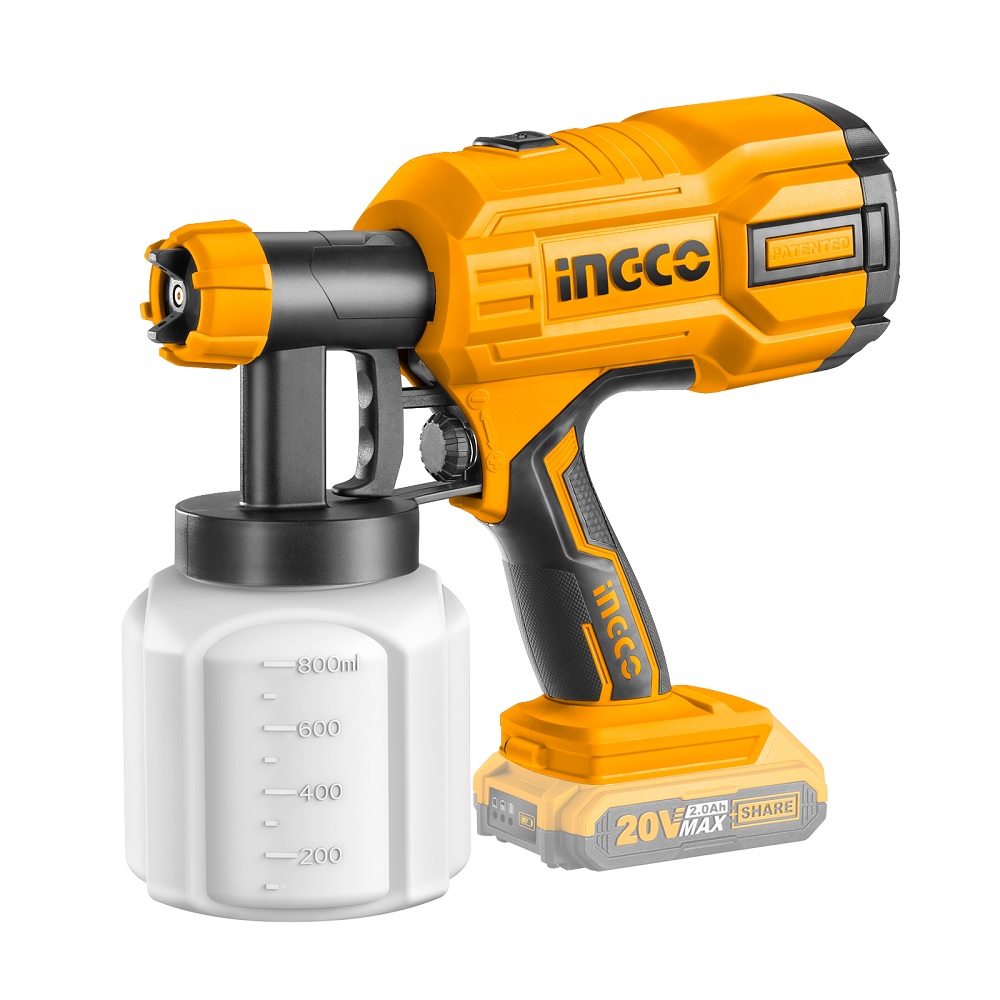 INGCO Lithium-ion pistolj za farbanje CSGLI2001