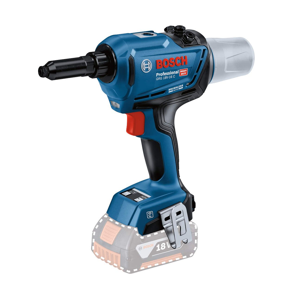 Akumulatorski pistolj za pop nitne GRG 18V-16 C Solo (06019K5000) BOSCH