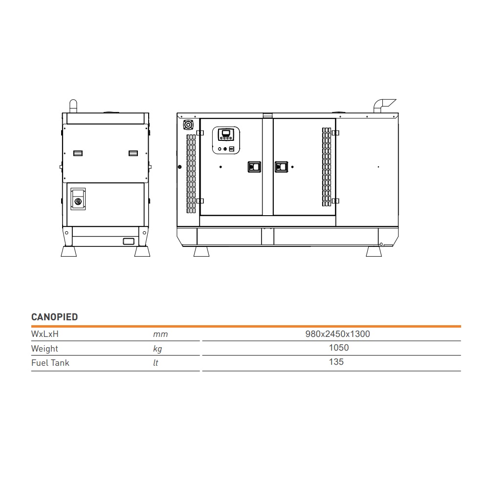 WM-70 Dizel agregat (generator)