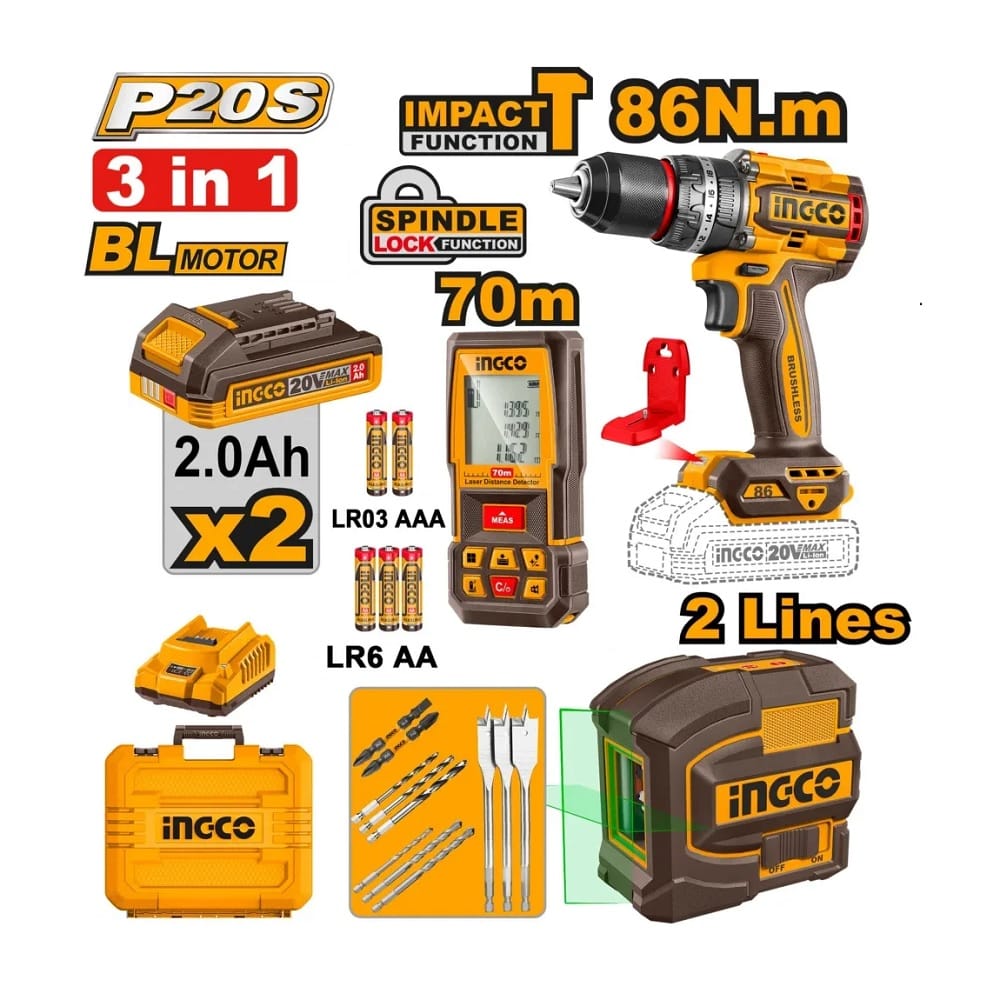COSLI251001E Akumulatorski set alata