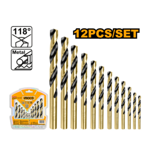 AKDB1125 SET HSS BURGIJA ZA METAL 12/1 SUPER INGCO