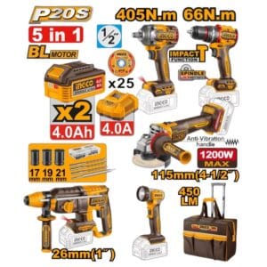 CKLI20595E Akumulatorski set alata