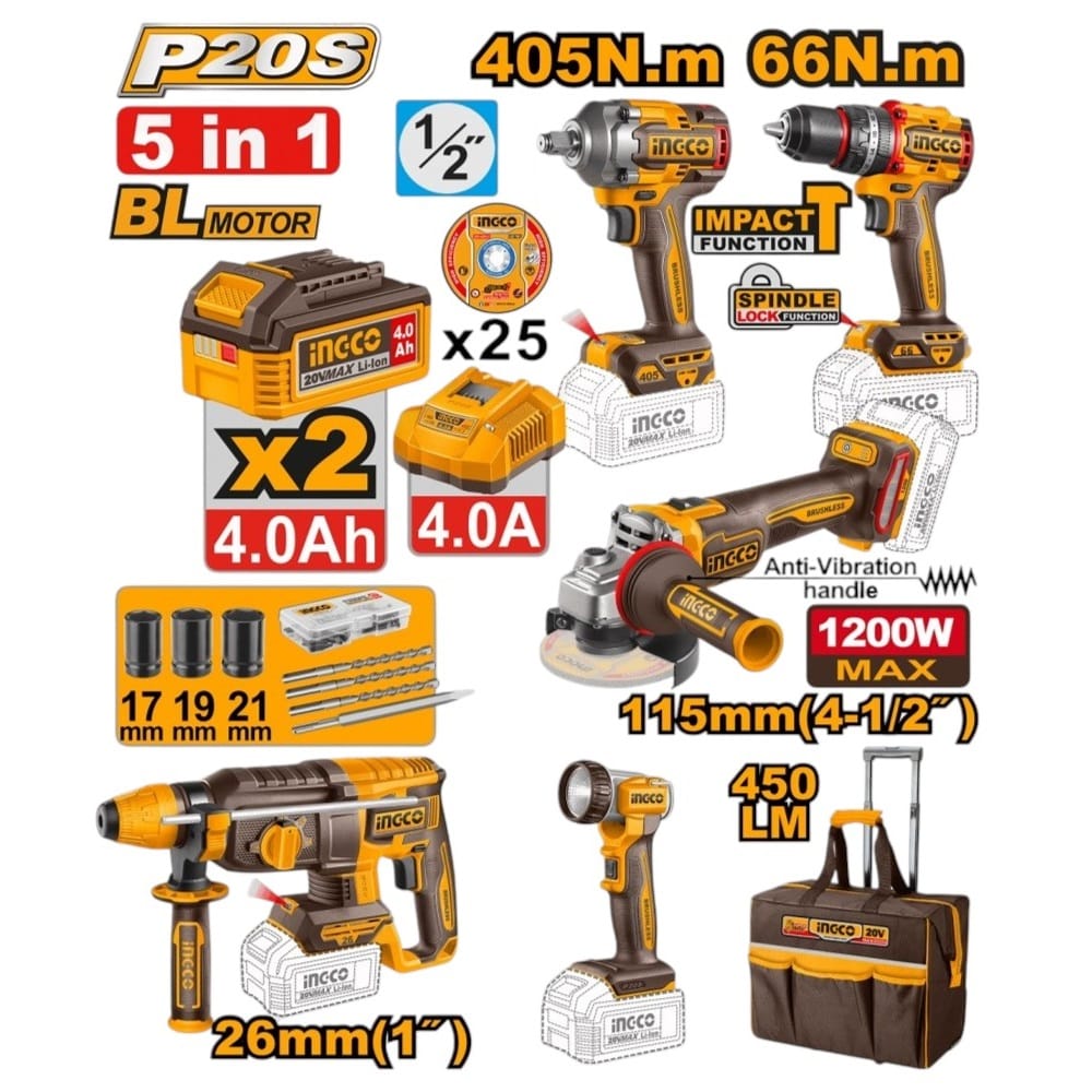 CKLI20595E Akumulatorski set alata