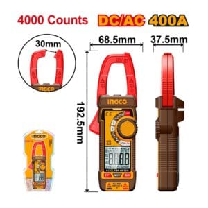DCM62002 Digitalna DC/AC klešta